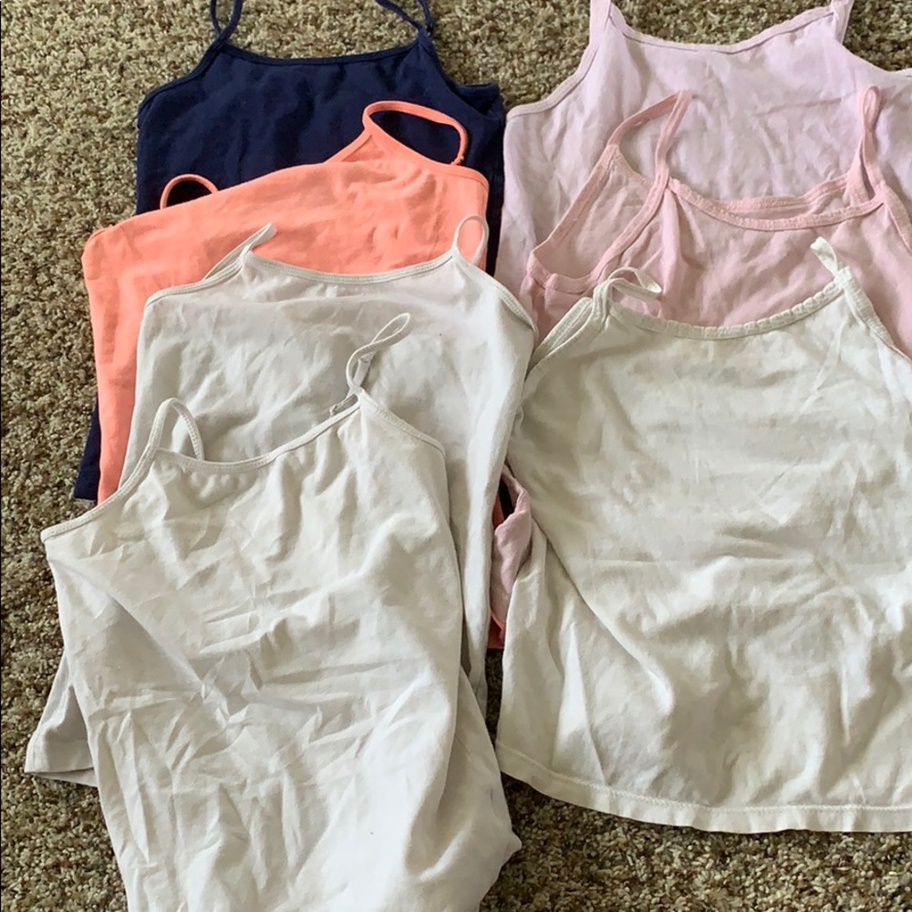 Girls size 7/8 tanks